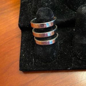 Silpada Sterling Silver contemporary art ring
